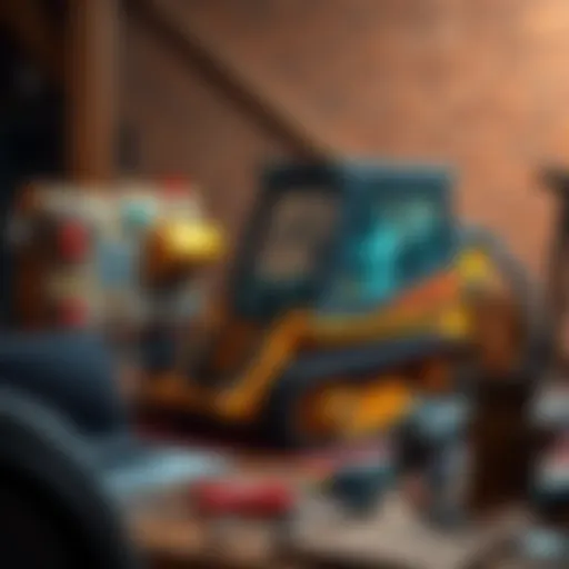 An old Bobcat device running Armbian software with a laptop and tools beside it, illustrating the repurposing process.