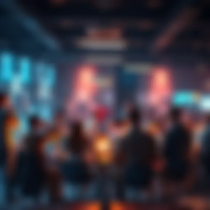 People engaging in discussions on various topics in an online forum setting.