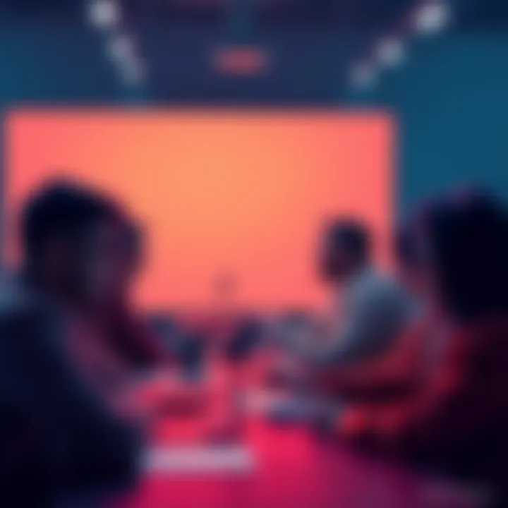 Members of the Open Source Committee discussing insights at the meeting on February 19, 2026