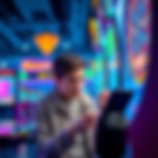A person looking frustrated while using their device, contemplating opting out of the bid token system and going back to the diamond wheel feature.