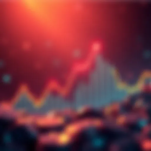 Graph showing ORDI token value tripling over two days with upward trend