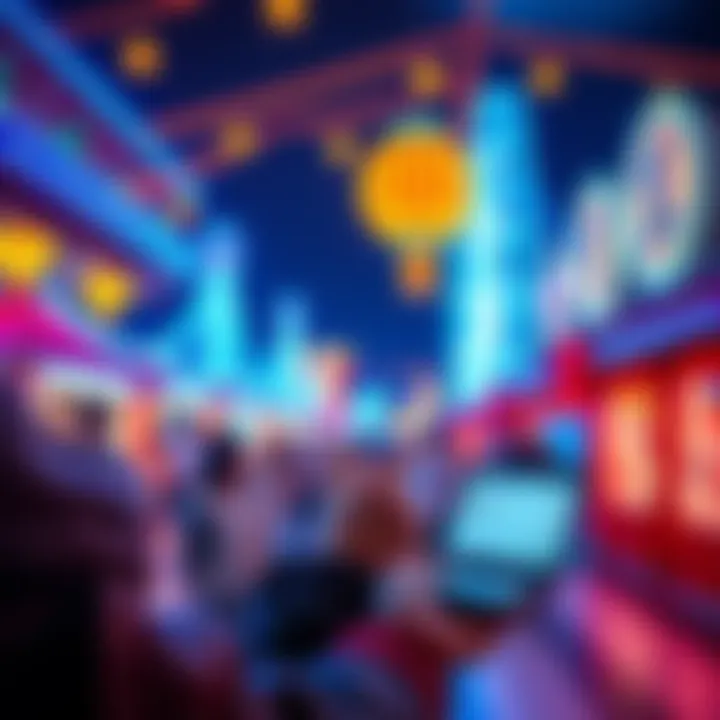 A person using a smartphone to manage currency payments in Japanese Yen for theme park tickets