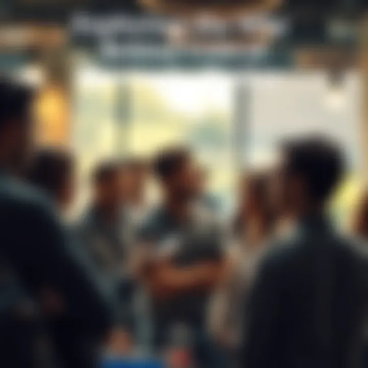 A group of people engaging in a serious conversation about important social matters in a community setting.