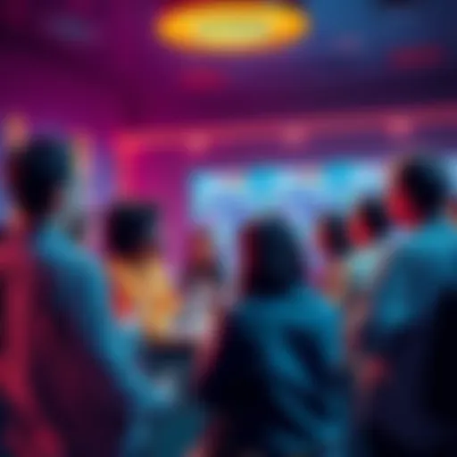 Group of people chatting about CRO coins and crypto trends in an online forum setting