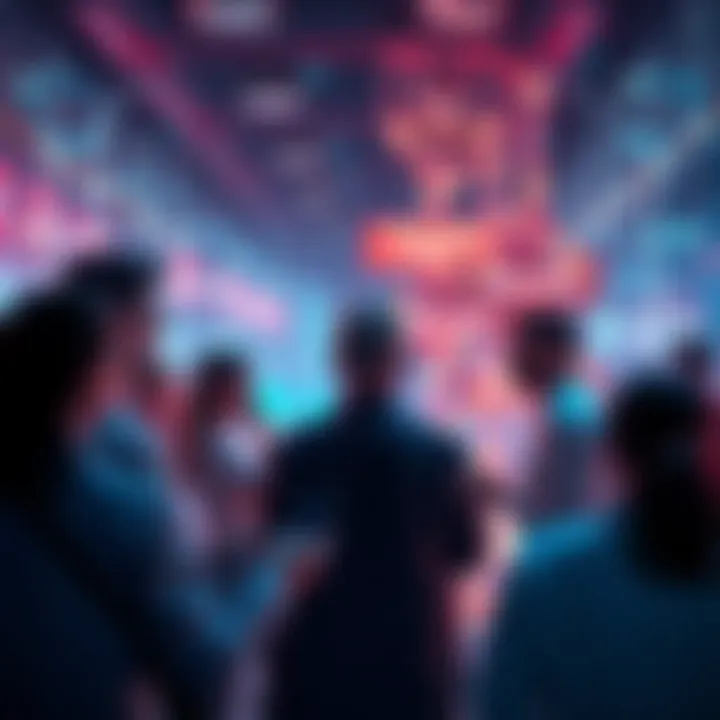 Group of people engaged in a discussion about Helium's mining and network changes