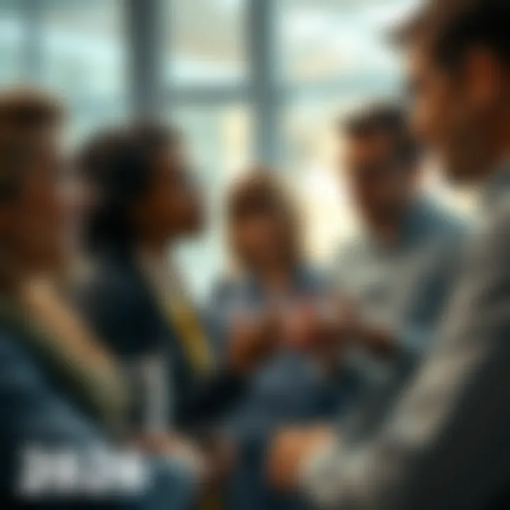 Group of diverse people engaged in discussion about future insights for 2026
