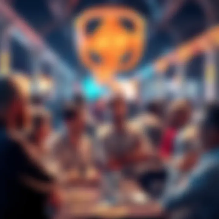 People discussing tokens on forums A group of people sharing their experiences about token longevity on user boards