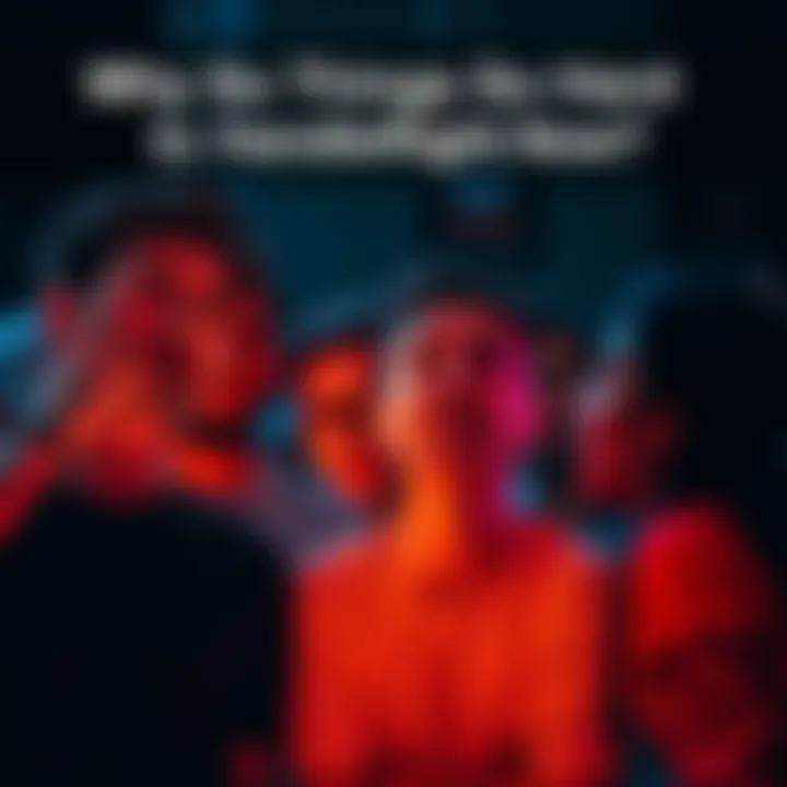 A group of people looking stressed and exhausted, representing the struggles of life challenges