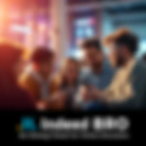 People discussing online A group of people engaging with each other on a digital platform, sharing thoughts and using informal phrases like 'Indeed bro'.