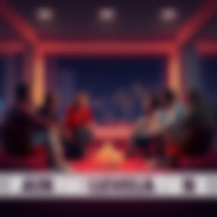 A group of people sitting in a circle, sharing their personal experiences and emotions regarding various painful issues affecting their lives.