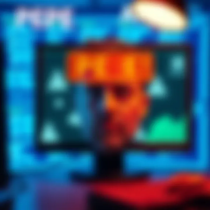 A computer screen displaying unexpected PEPE tokens with a confused person looking at it