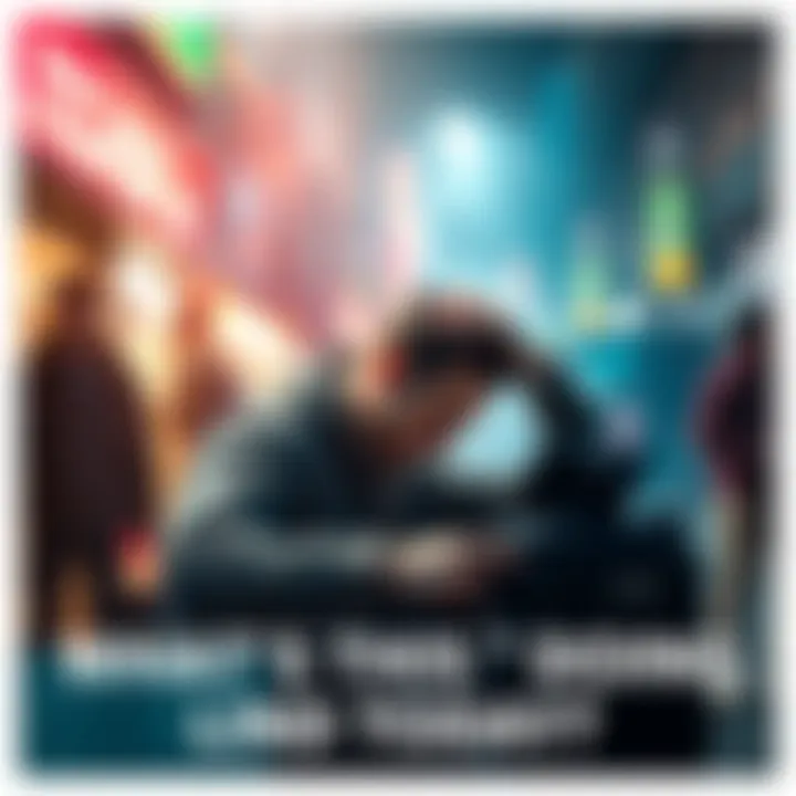 Person Engaged in Current Activities A person actively participating in their daily tasks and engagements, showing a lively scene of their recent updates.