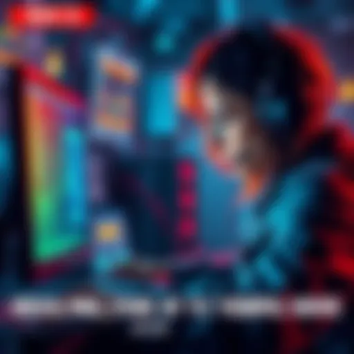 Miner looking at a computer screen, expressing frustration over delayed KYC verification process