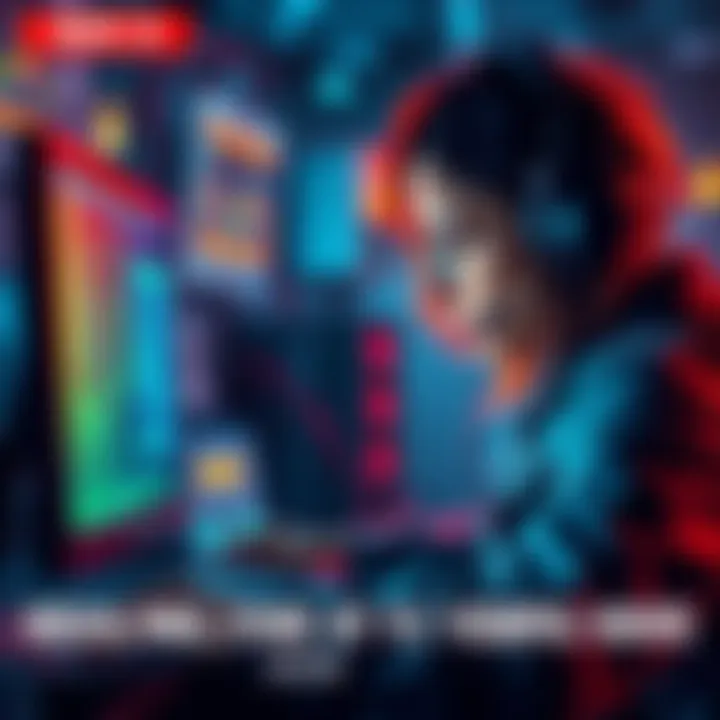 Miner looking at a computer screen, expressing frustration over delayed KYC verification process
