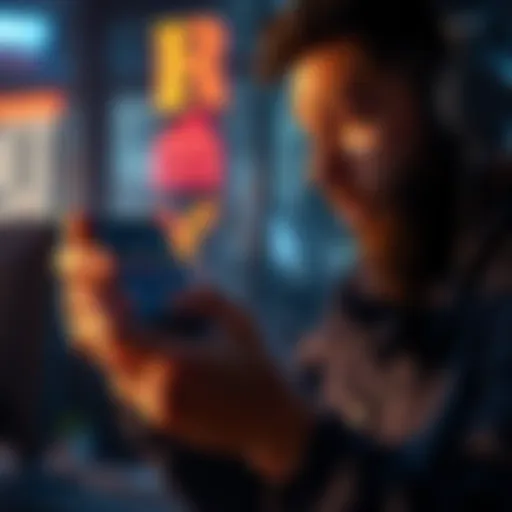 A person looking disappointed while holding a smartphone displaying crypto investment charts, representing missed opportunities in investing.