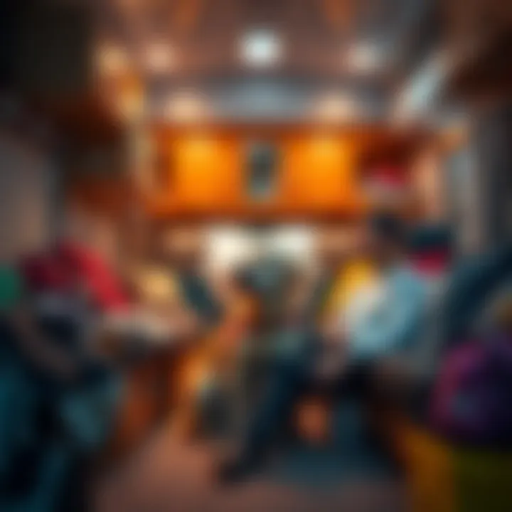 Person in RV with a Service Dog Individual sitting in an RV with their service dog, surrounded by personal belongings and looking concerned about health issues and bills.