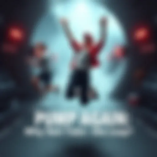A person wearing sporty clothes jumping in the air with arms raised, symbolizing enthusiasm and motivation to take action.
