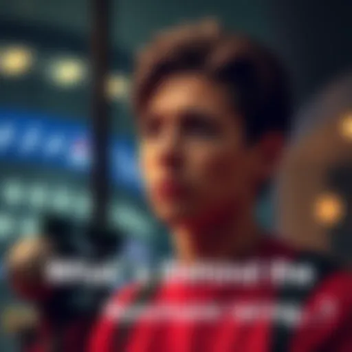 A person with a thoughtful expression, seemingly dismissing a worry with a shrug, reflecting the phrase 'that’s probably nothing…'