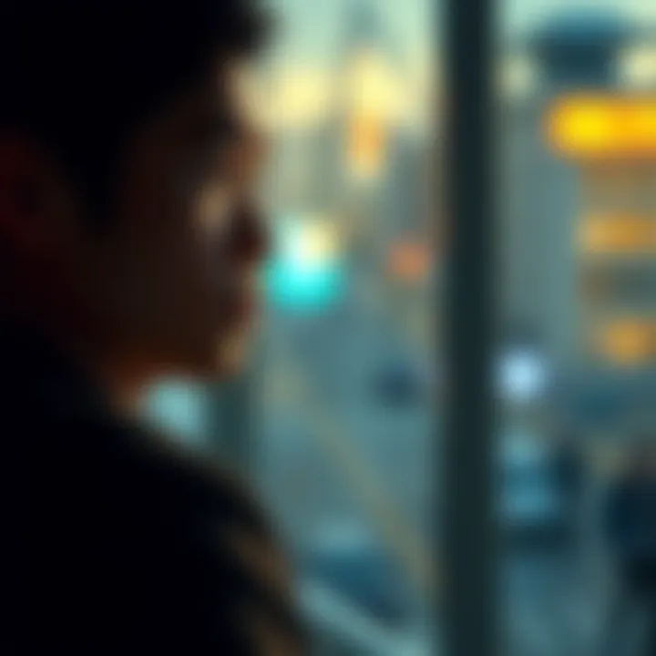 Person Reflecting on Predictions Individual looking thoughtful while considering their successful predictions