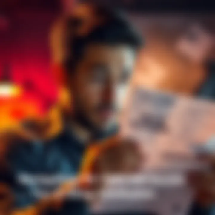 Individual looking confused while reviewing a 1099-DA tax form with low values