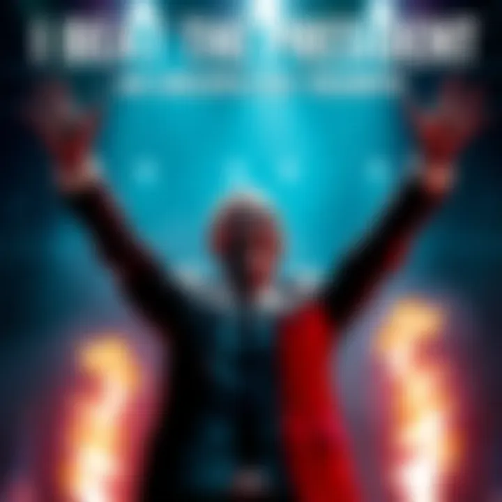 A person with a big smile, raising their arms in joy, symbolizing a personal triumph against the President of the USA.