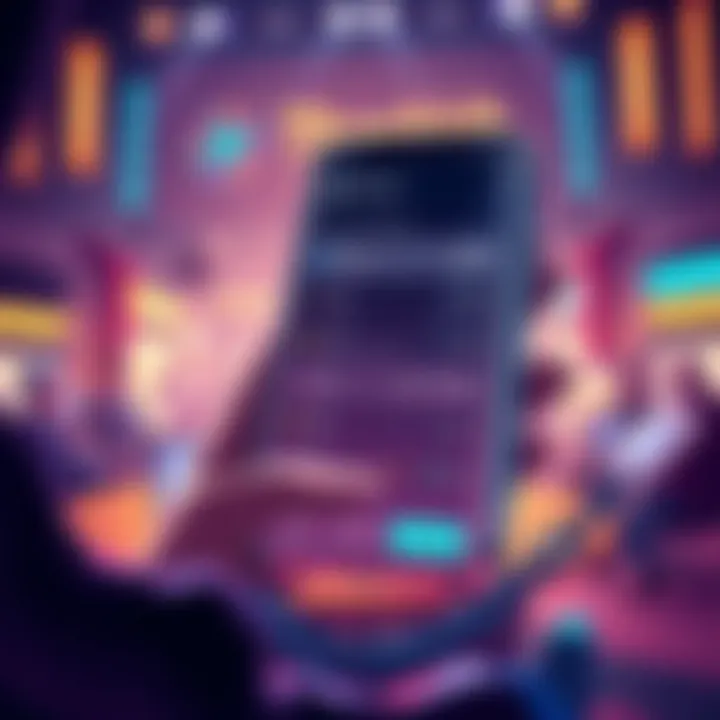 Illustration of the Phantom Wallet app displaying a new fixed cross chain swap fee, with a focus on transaction details.
