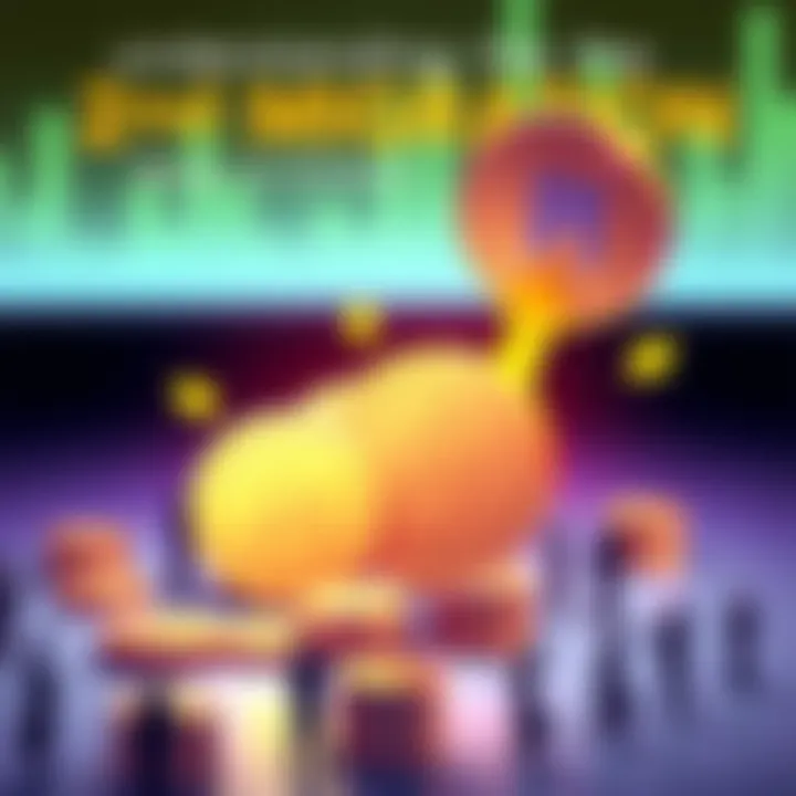 Graphic showing PI coins with arrows indicating migration steps and participants receiving them