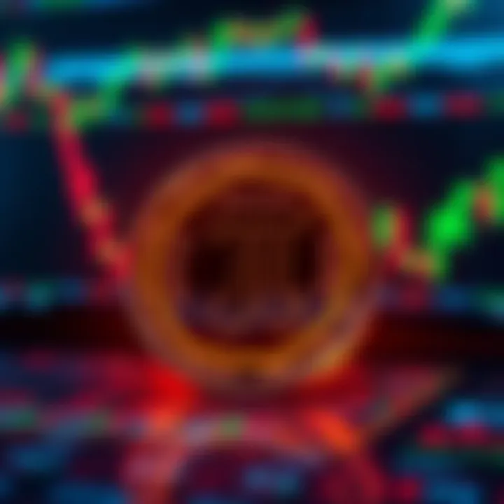 News about Kraken listing the Pi Network token for trading before Pi Day with trading charts in the background