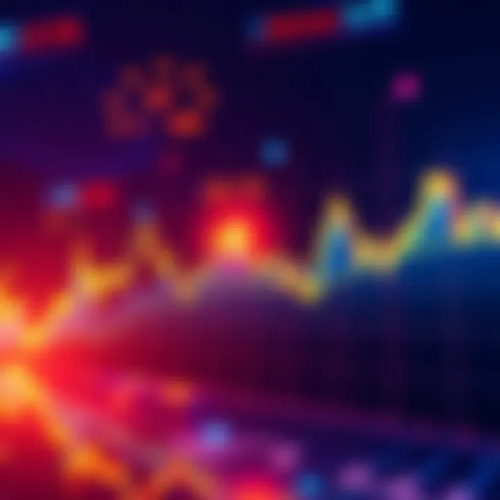 A graph showing the decline of Pi's price to $0.19, emphasizing market trends and trading strategies.