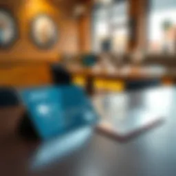 A comparison of a plastic card and a metal card on a table