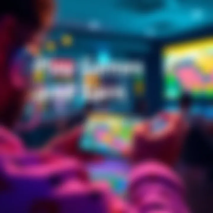 A person playing a mobile game on GlobalPiMarket, earning GPM tokens while enjoying fun mind games.