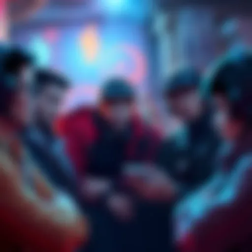 Group of players discussing concerns about Sorare's U23 rewards system with expressions of frustration and confusion.