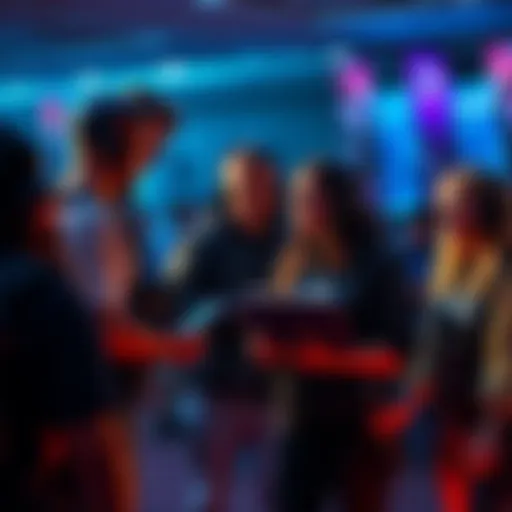 Group of gamers discussing the return of faction blueprints like the Ravager in a game