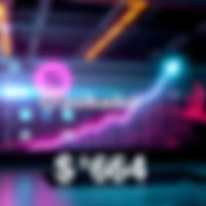 A graphic showing Polkadot logo with an upward trend graph representing potential price increase to $64 in 2025