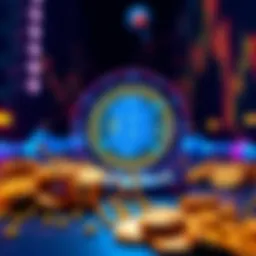 A visual representation of Polkadot Hub showcasing native Bitcoin and gold assets alongside real-world assets.