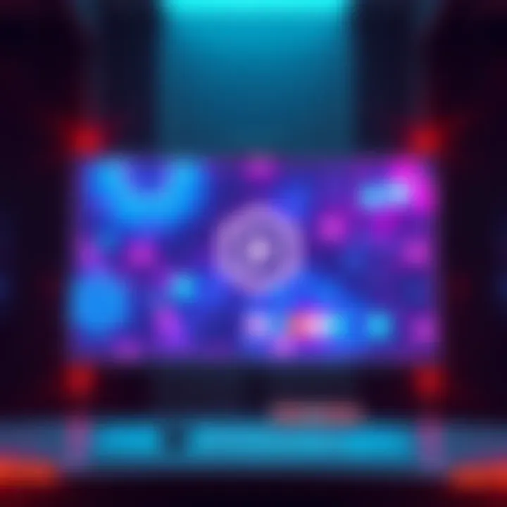 A virtual meeting showcasing the features of Polkadot Hub on a digital screen