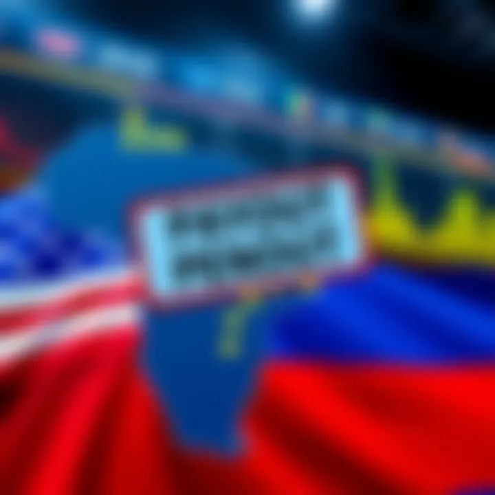 A graphic showing a betting market screen with the message 'Payout Denied' over a map of Venezuela and U.S. flags