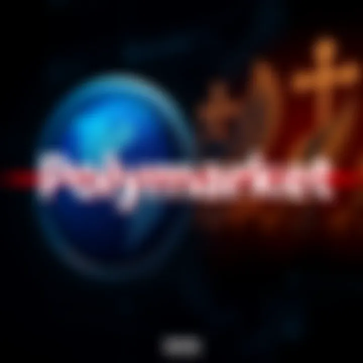 Polymarket logo next to military symbols reflecting insider trading concerns