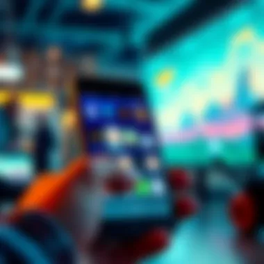 A smartphone displaying various decentralized finance applications on the screen, showcasing financial tools people use in 2026