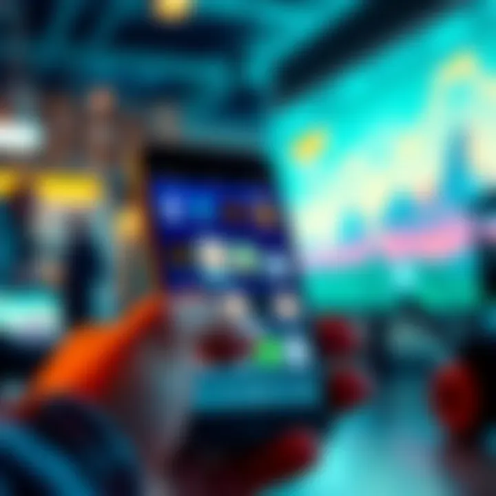 A smartphone displaying various decentralized finance applications on the screen, showcasing financial tools people use in 2026