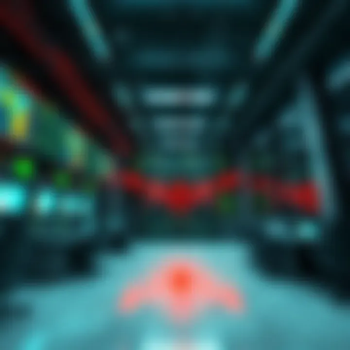 A modern power grid control center displaying advanced monitoring equipment and energy management systems.