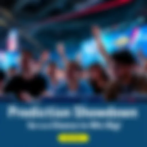 Participants engaging in the Prediction Showdown, excited to win prizes