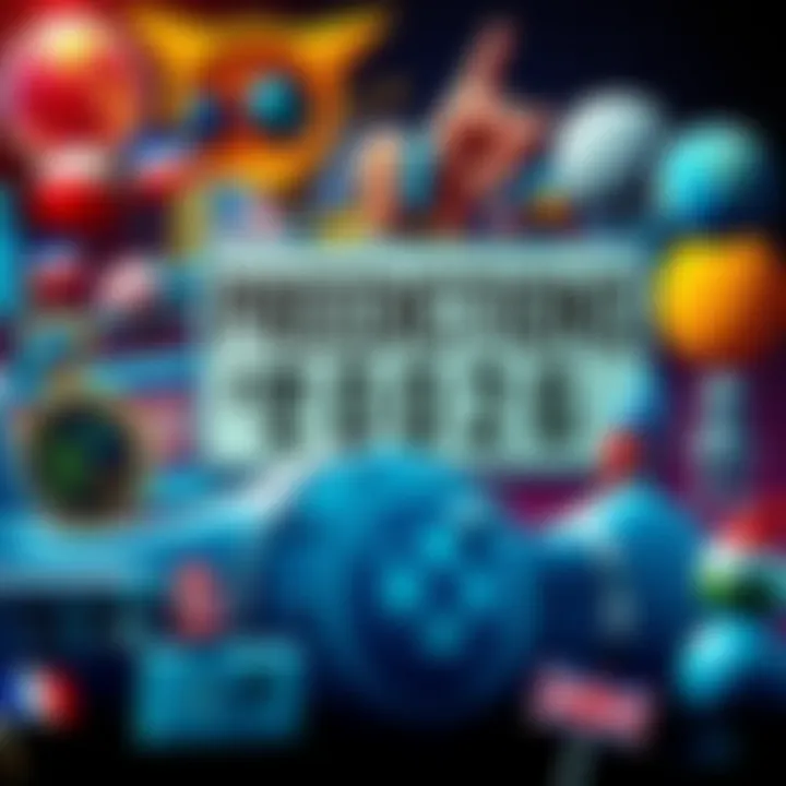 A collage showing symbols of politics, technology, and social change for predictions in 2026