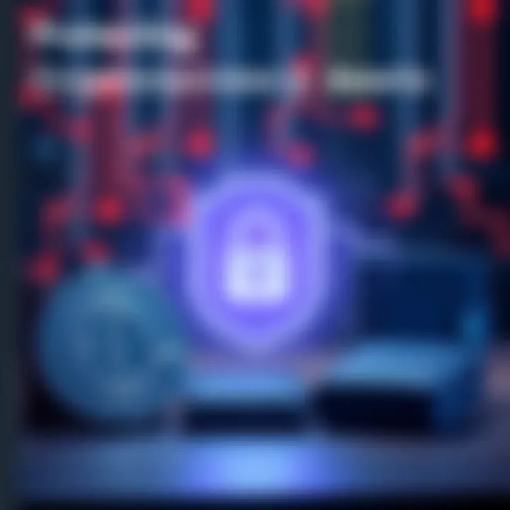 Protecting Cryptocurrency Assets A visual representation of a secure digital wallet with a padlock symbol, alongside multiple hardware wallets for increased safety.