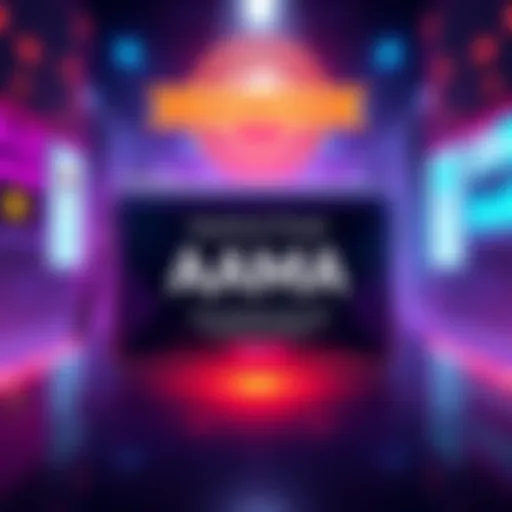 A digital graphic announcing the Quantum Purse AMA with details about the event, featuring a stylized wallet and a chat bubble.