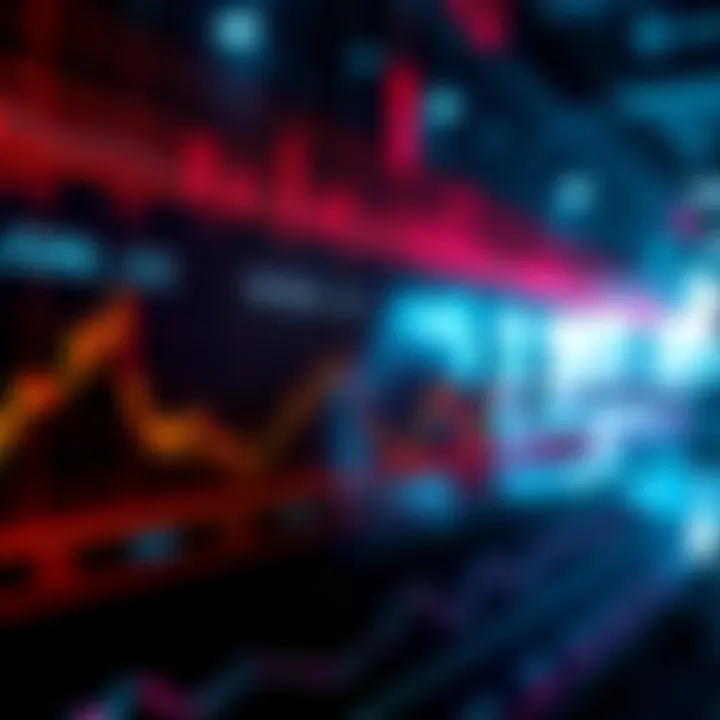 A chart showing low trading volume and minimal price fluctuations in the cryptocurrency market, indicating stagnation.