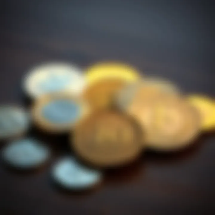 Rare European Coins for Sale A collection of rare European coins including a Dutch Daalder and a 'Wildman' Thaler displayed on a wooden table.