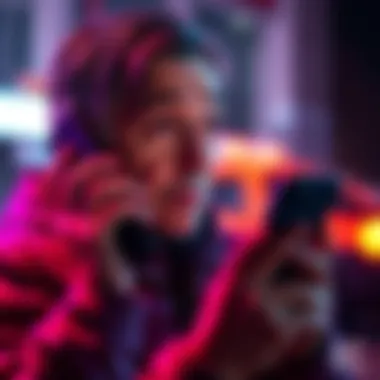 RCMP Scam Call Alert A North Vancouver resident holding a phone, looking concerned about a scam call claiming to be from RCMP about stolen digital IDs.