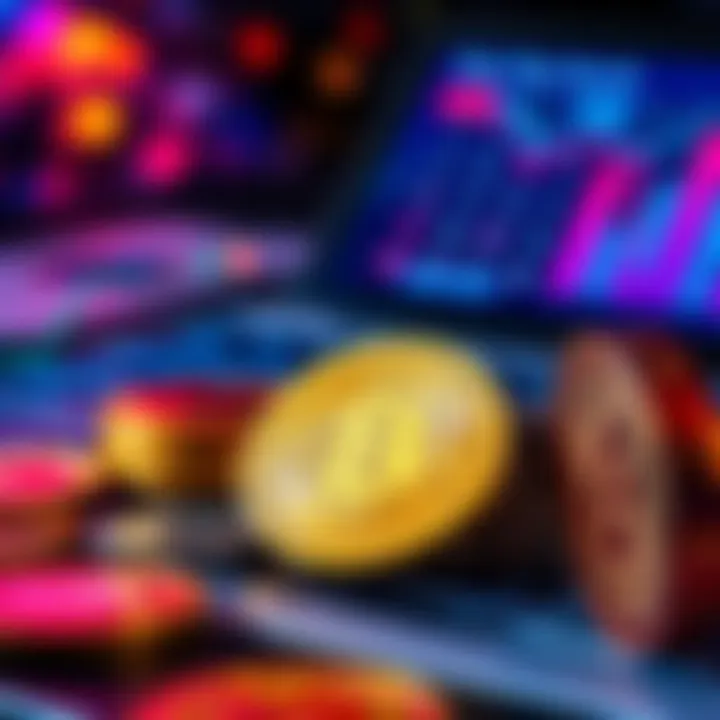 Visual representation of Bitcoin coins and a calendar showing recurring payments