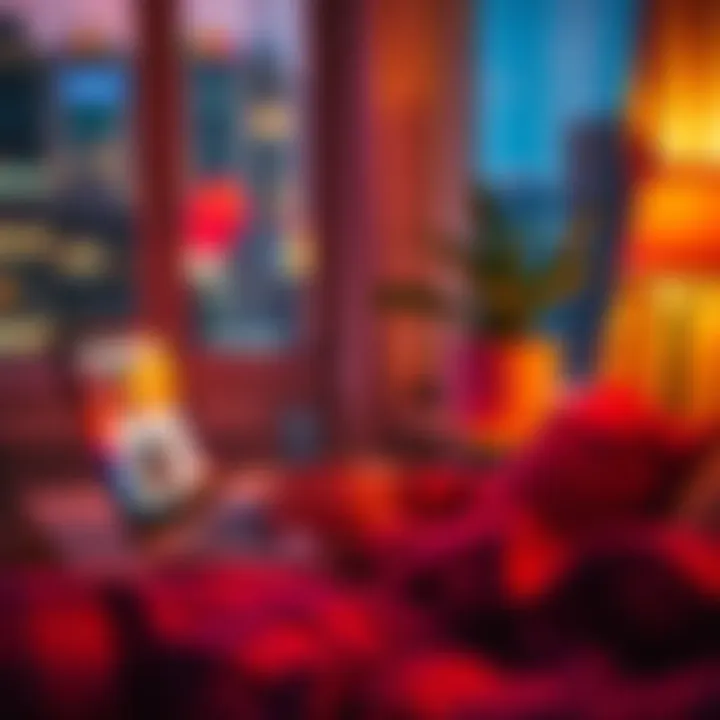 A person working on a laptop at home, looking at job listings for a Mid Level Copywriter role at Very Good Ventures.